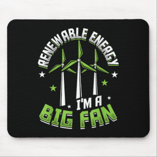 Mousepad Energia Renovável É Uma Grande Proteção Ambiental
