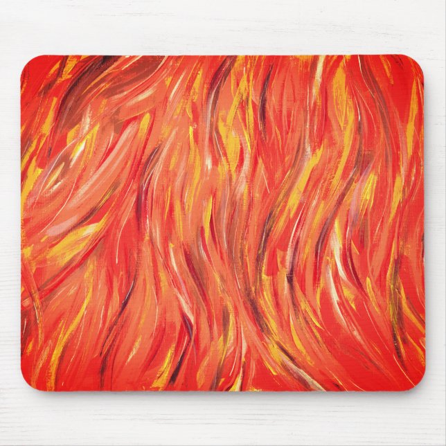 Mousepad Energia Reproduzida e Paixão Arte Abstrato Origina (Frente)