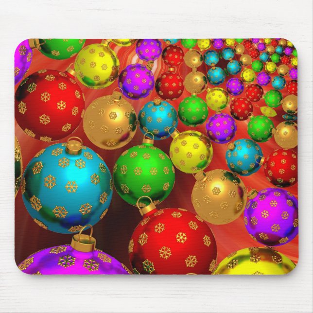 Mousepad Enfeites de natal Jamboree (Frente)
