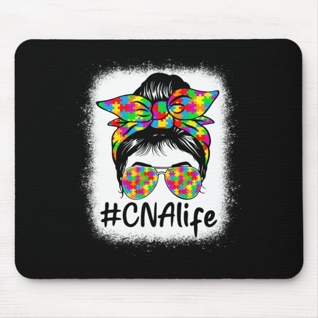 Mousepad Enfermagem Certificada de Cna em Istant Messant Bu (Frente)