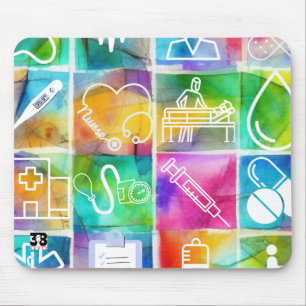 Mousepad Enfermeira Amor