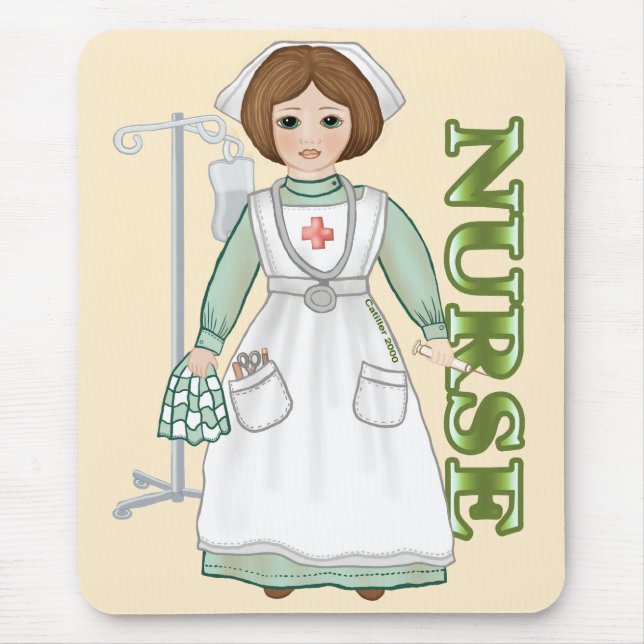 Mousepad Enfermeira curandeira  (Frente)