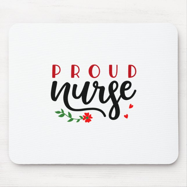 Mousepad Enfermeira Dando Orgulho Enfermeira (Frente)