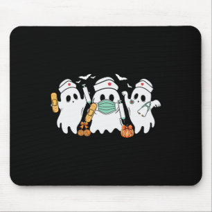 Mousepad Enfermeira de Halloween Enfermeiras fantasmas Enfe