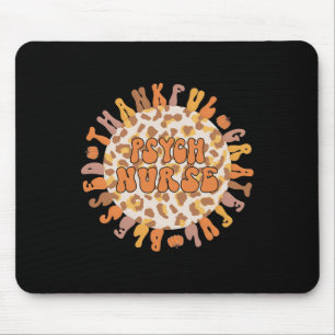 Mousepad Enfermeira de Psiquiatria Agradecida Nurs de Ação