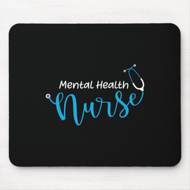 Mousepad Enfermeira de Saúde Mental (Frente)