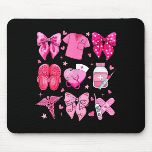 Mousepad Enfermeira do Dia dos Namorados Nk Laço Rn Pct Cna