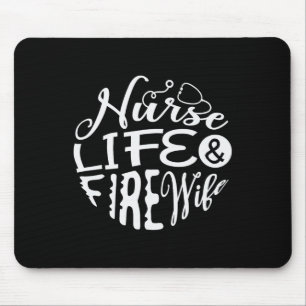 Mousepad Enfermeira E Esposa De Incêndio Para Enfermeiras B