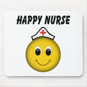 Mousepad Enfermeira Feliz
