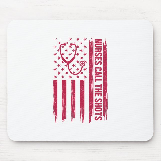 Mousepad Enfermeira Gift Liga Para Os Tiros (Frente)