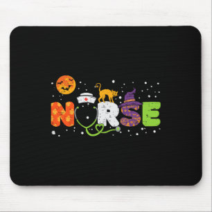 Mousepad Enfermeira Halloween Costume Stethoscope Pulsação