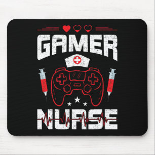 Mousepad Enfermeira Jogos de Vídeo 1
