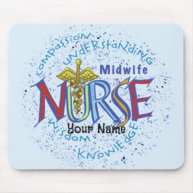 Mousepad Enfermeira Motto (Frente)