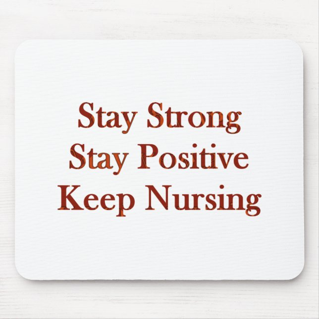 Mousepad Enfermeira positiva (Frente)