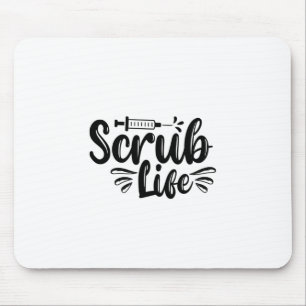 Mousepad Enfermeira Presente Vida Escrupulosa