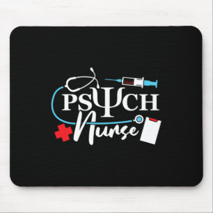 Mousepad Enfermeira Psicologia Enfermagem Psiquiátrica Ment
