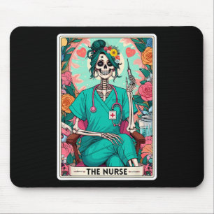 Mousepad Enfermeira Tarot Carteira Engraçada Enfermeira Ske