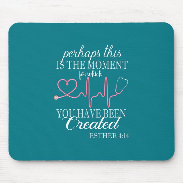 Mousepad Enfermeiras Criaram Momento, Enfermeira Ruth Bench (Frente)