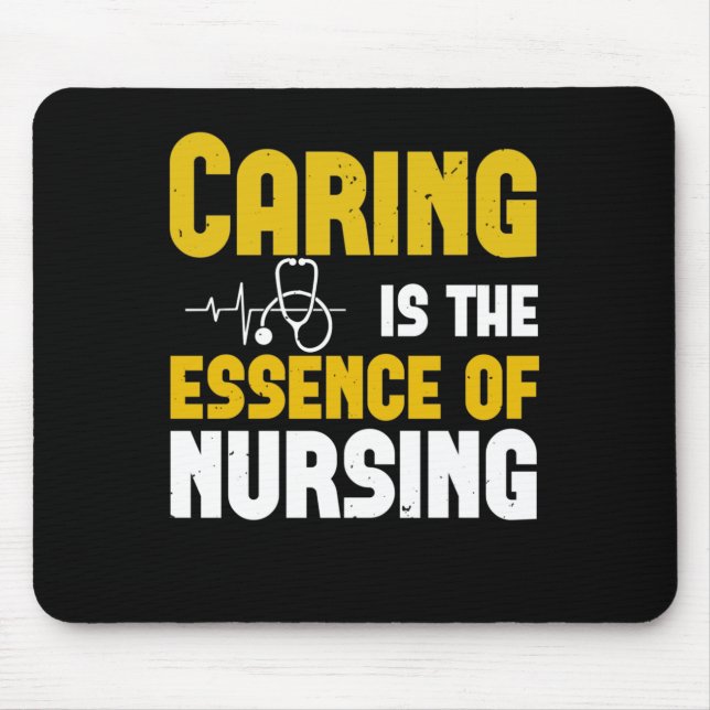 Mousepad Enfermeiras De Corona - Cuidar É A Essência (Frente)