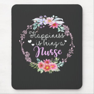 Mousepad Enfermeiro A Felicidade É Um Enfermeiro