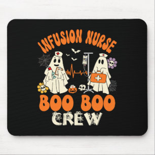 Mousepad Enfermeiro Boo Crew Enfermeiro Enfermeiro Ghost Cu