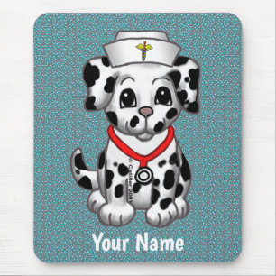 Mousepad Enfermeiro-Cão-Puppy