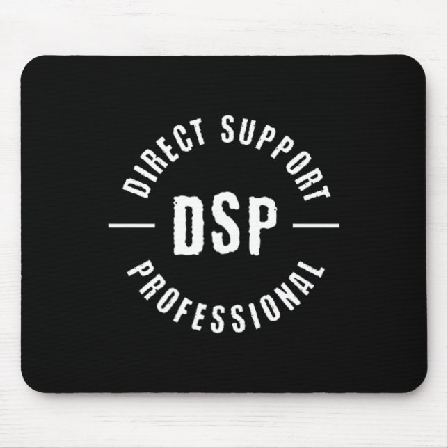 Mousepad Enfermeiro Dsp Direto De Suporte Profissional Dsp (Frente)