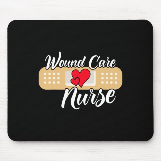 Mousepad Enfermeiro Enfermeiro Coração Bonito (Frente)