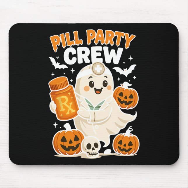 Mousepad Enfermeiro Ghost da Farmacovigilância da Equipe de (Frente)