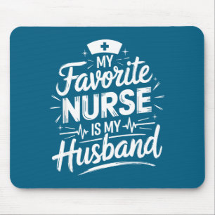 Mousepad Enfermeiro marido meu enfermeiro favorito meu mari