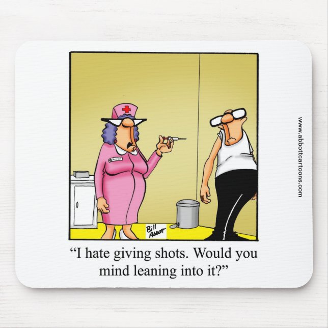 Mousepad Enfermeiro/Mouse Médico "Espectickles" (Frente)