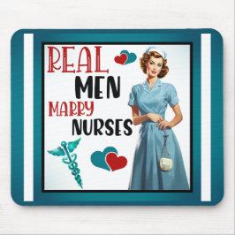 Mousepad Enfermeiros De Casado De Homens Verdadeiros