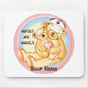 Mousepad Enfermeiros são enfermeiros personalizados e o mou
