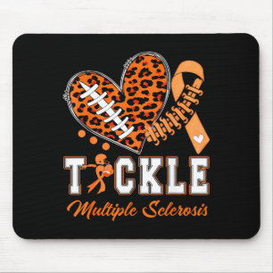 Mousepad Enfrentar a Esclerose Múltipla Fita Laranja Consci