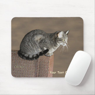 Mousepad Enfumaçado Cinza por Cat