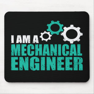 Mousepad Engenharia Mecânica Engenheiro Divertido