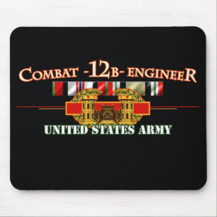 Mousepad Engenheiro de combate 12B OEF OIF