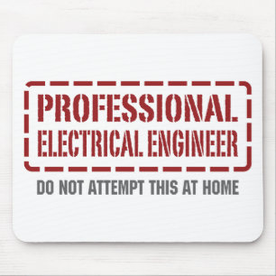 Mousepad Engenheiro electrotécnico profissional