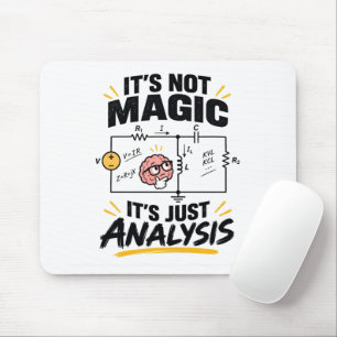 Mousepad Engenheiro Elétrico Não é Magia - Apenas Análise