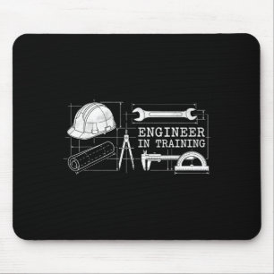 Mousepad Engenheiro em Treinamento Engenheiro Futuro Engenh