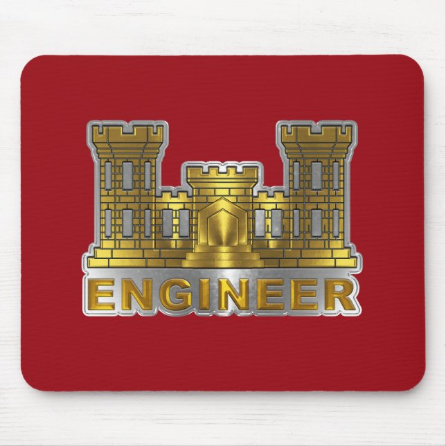 Mousepad Engenheiro Essayons (Frente)