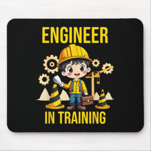Mousepad Engenheiro No Treinamento Futuro Do Engin De Parti