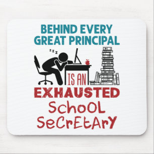 Mousepad Engraçada Apreciação do Secretário da Escola