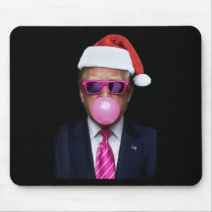 Mousepad Engraçada Bolha Rosa, Chiclete Natal
