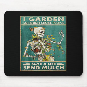 Mousepad Engraçada Cobra do Cartolo Eu Garden Então eu não 