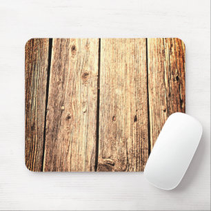 Mousepad Engraçada Textura de madeira de celeiro de Rustic
