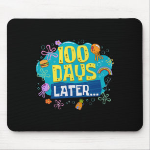 Mousepad Engraçado 100 Dias Depois Professor Crianças Feliz