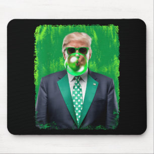 Mousepad Engraçado 47.º Presidente Dia de São Patrício Irla