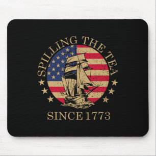 Mousepad Engraçado 4 De Julho Esmagando O Chá Desde 1773 Qu