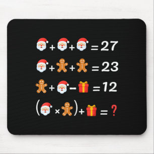 Mousepad Engraçado 67 Meme Natal Professor de Matemática Pa